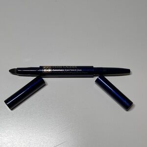 NEW Estee Lauder AUTOMATIC Eye Pencil DUO in 17 Charcoal TESTER